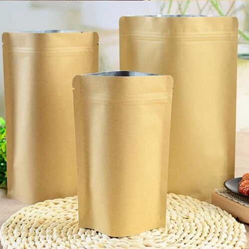Bán buôn, bán lẻ túi zipper giấy Kraft tại Hà nội.